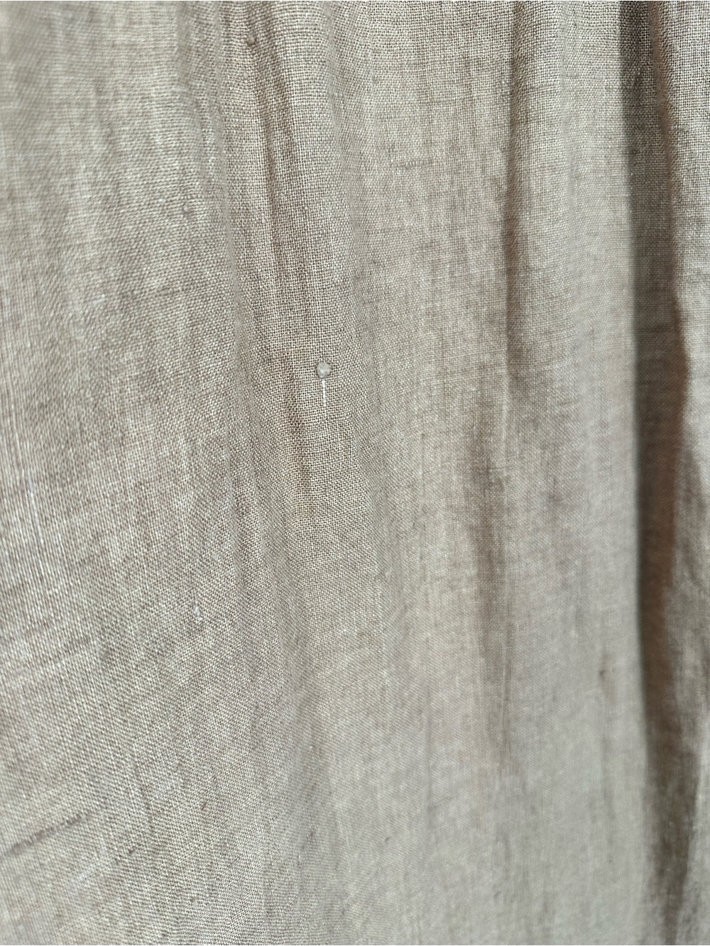 PYNE & SMITH European Flax Linen No.14 Full Length Pocket Dress Caramel Size L - Picture 14 of 16